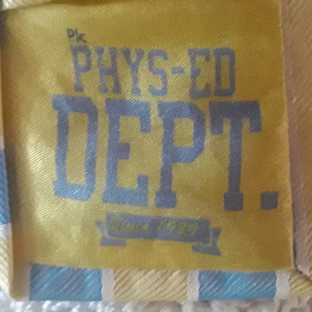 The Children's Place boys yellowy blue tie 13